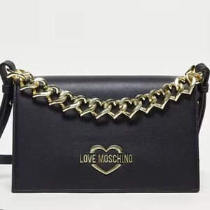 Love Moschino Heart Chain Crossbody Bag